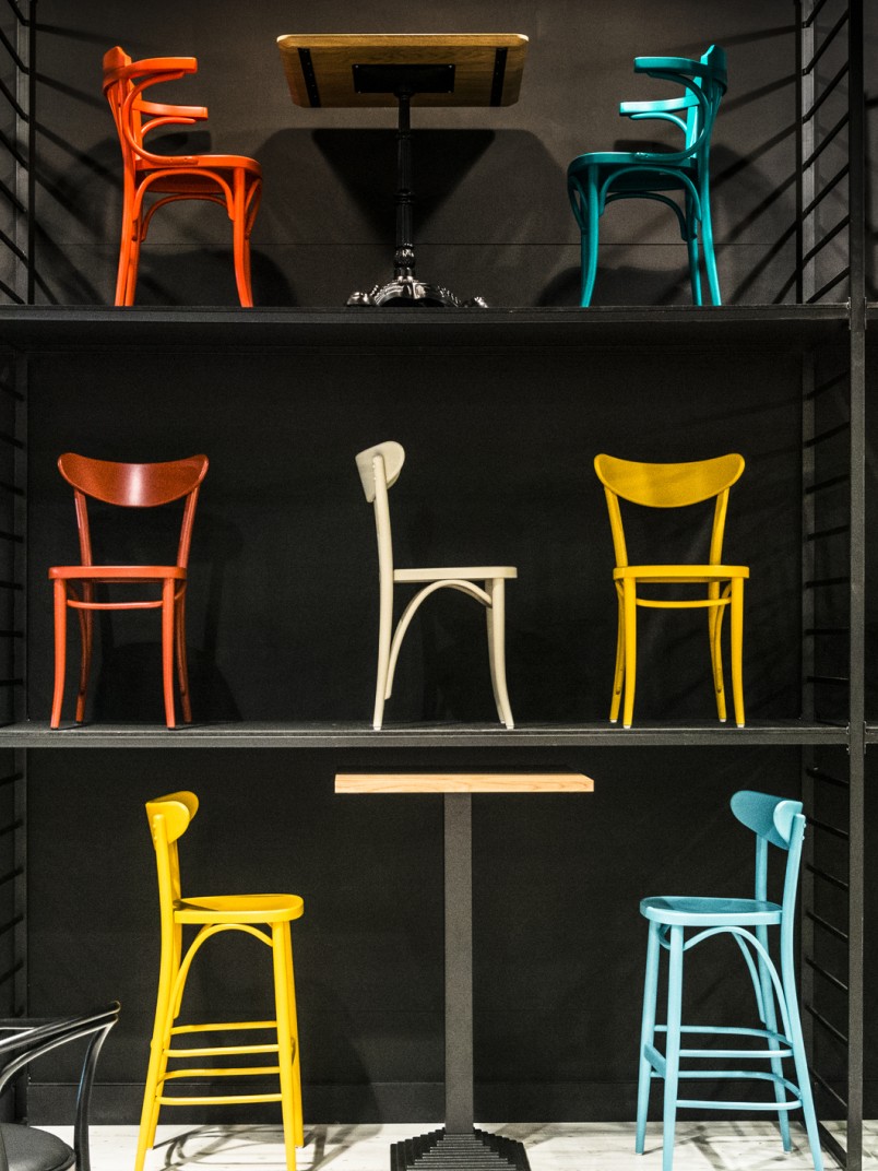 Painted chairs