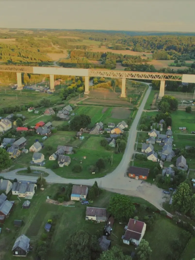 Lyduvėnai Bridge in Lithuania