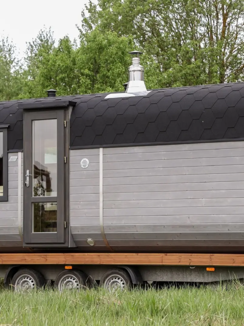 Latvia’s Timberart combines traditional woodworking with innovation in its manufacture of barrel saunas, frame saunas, micro houses and other products