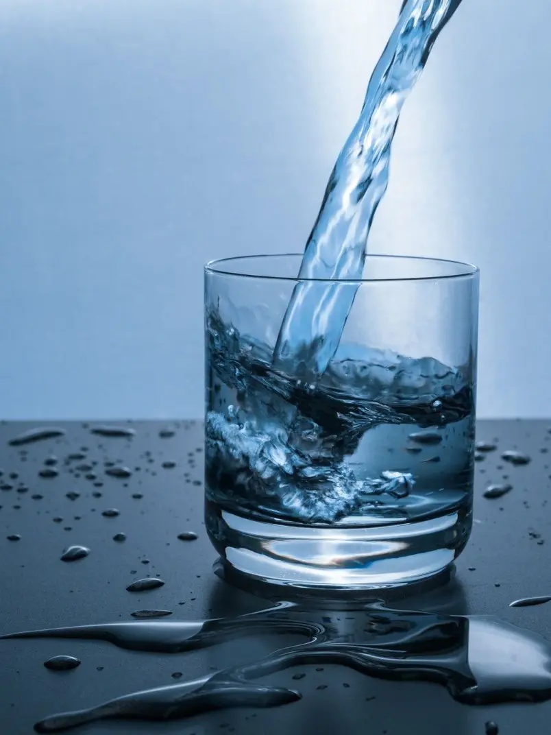 Glass of water