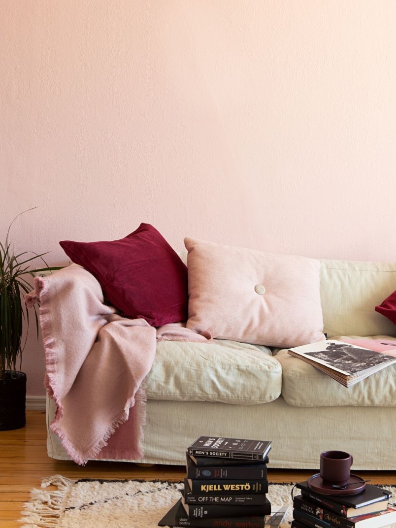 light painted living room colour