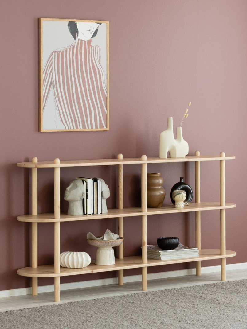 Wooden shelf