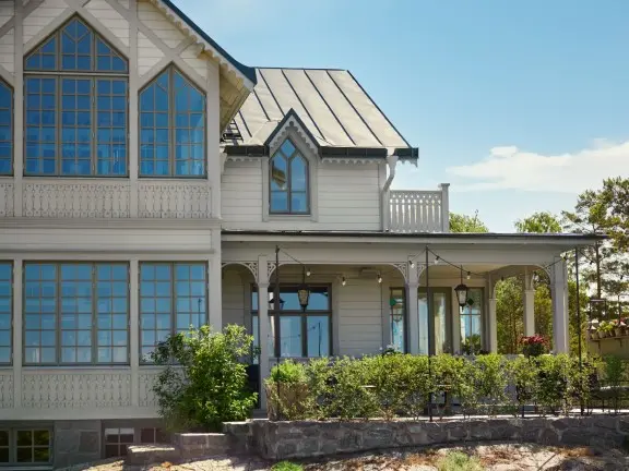 exterior paint for a wooden house