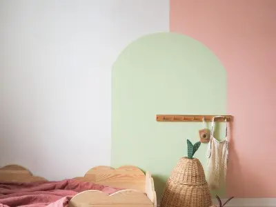 geometric art patterns for children's room painting