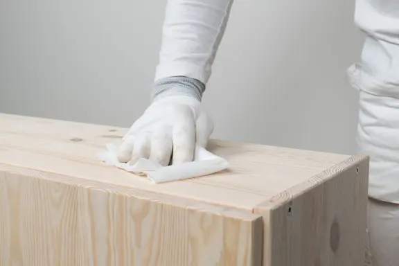 Wiping the surface
