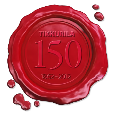 Tikkurila 150 sign