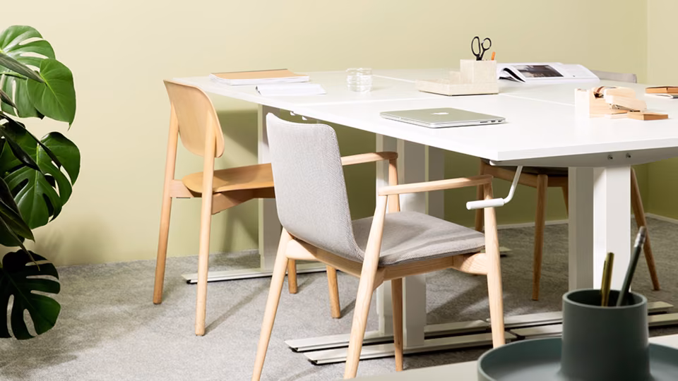 Office makeover is made with colours