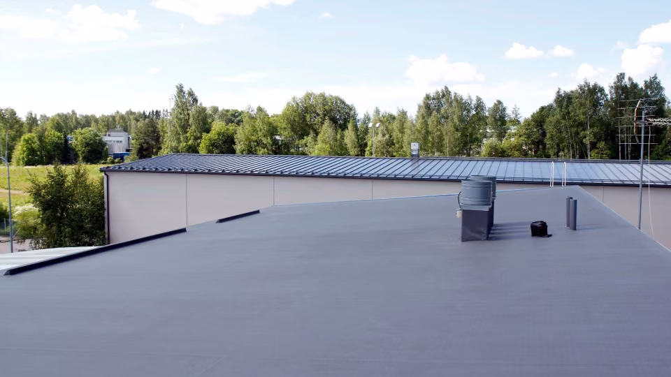 Bitumen roof