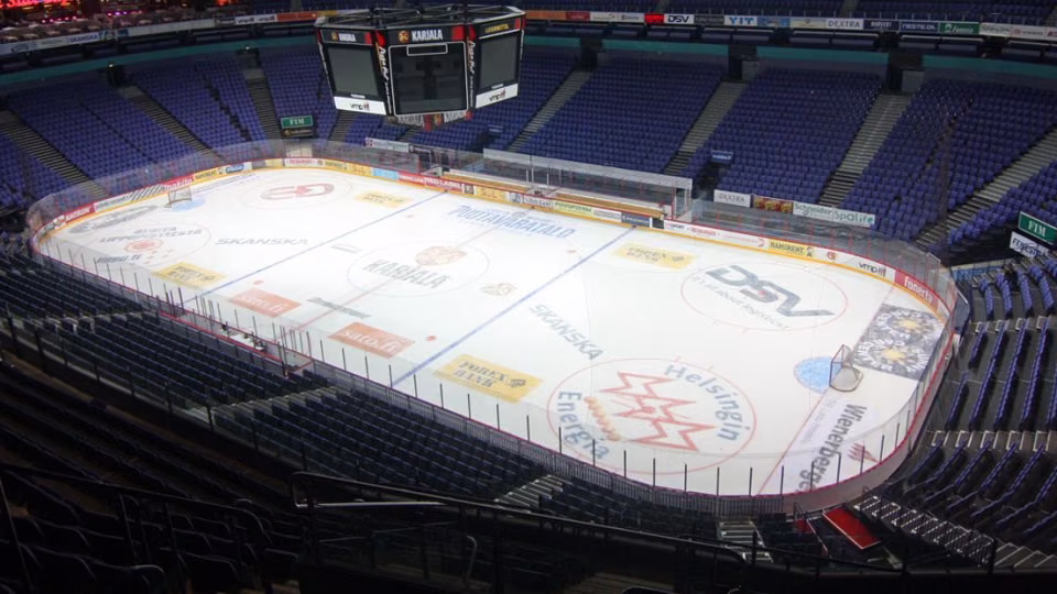 Sports arenas and ice hockey centers