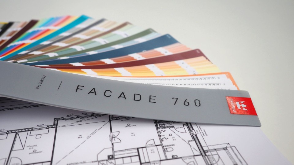 Facade 760 colour collection