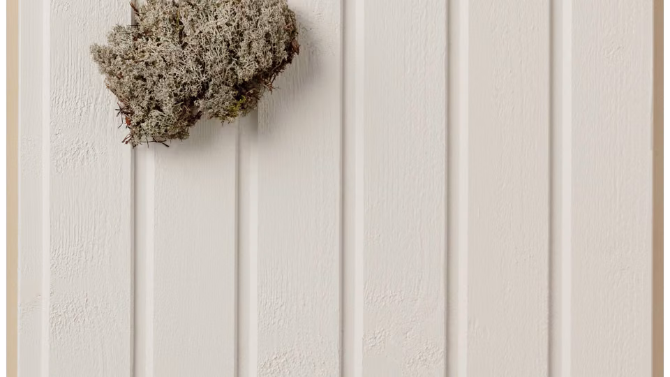 Popular wooden facade colour white Q854