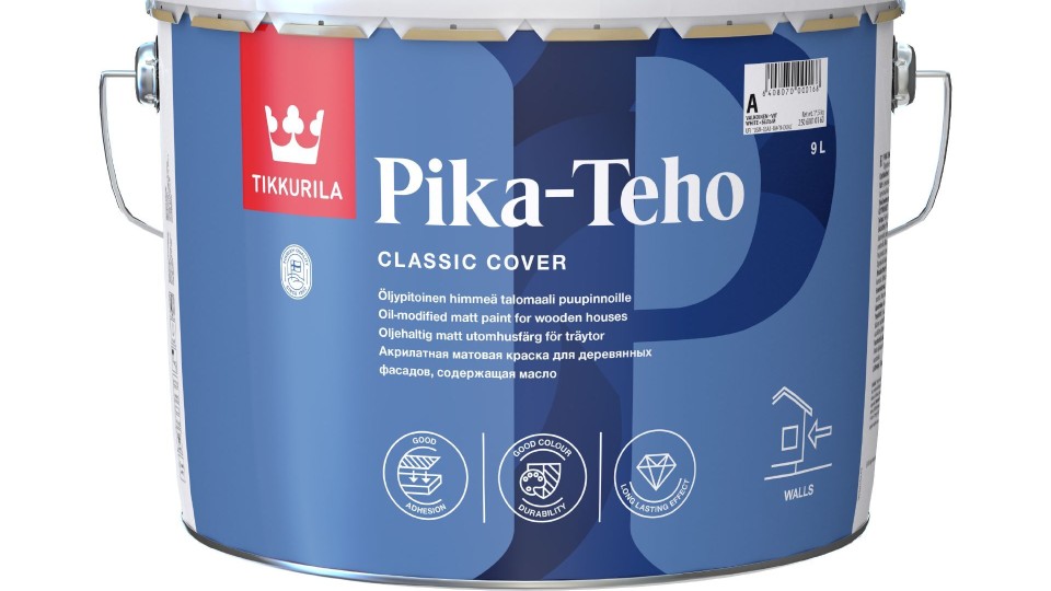 Pika-Teho wooden facade paint