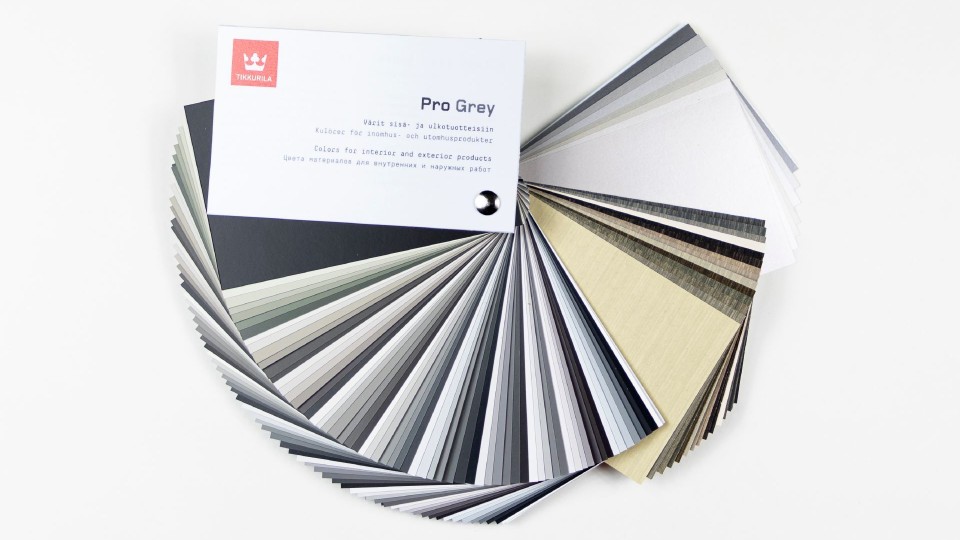 Pro Grey fan deck