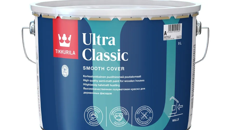 Ultra Classic semi-matt paint for wooden houses