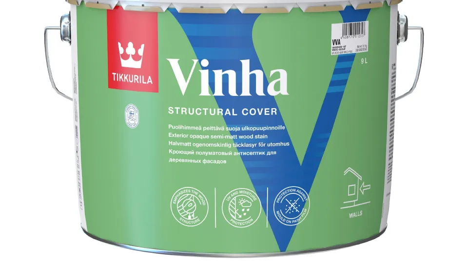 Vinha opaque paint for wooden facade