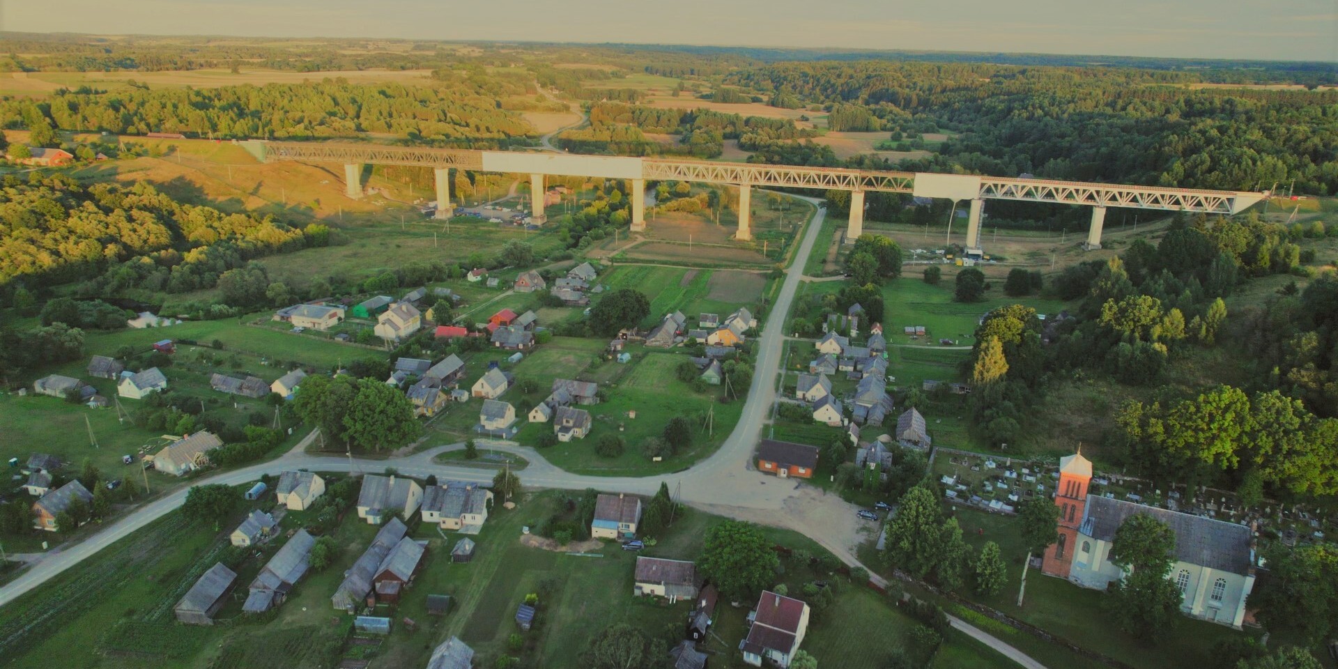 Lyduvėnai Bridge in Lithuania