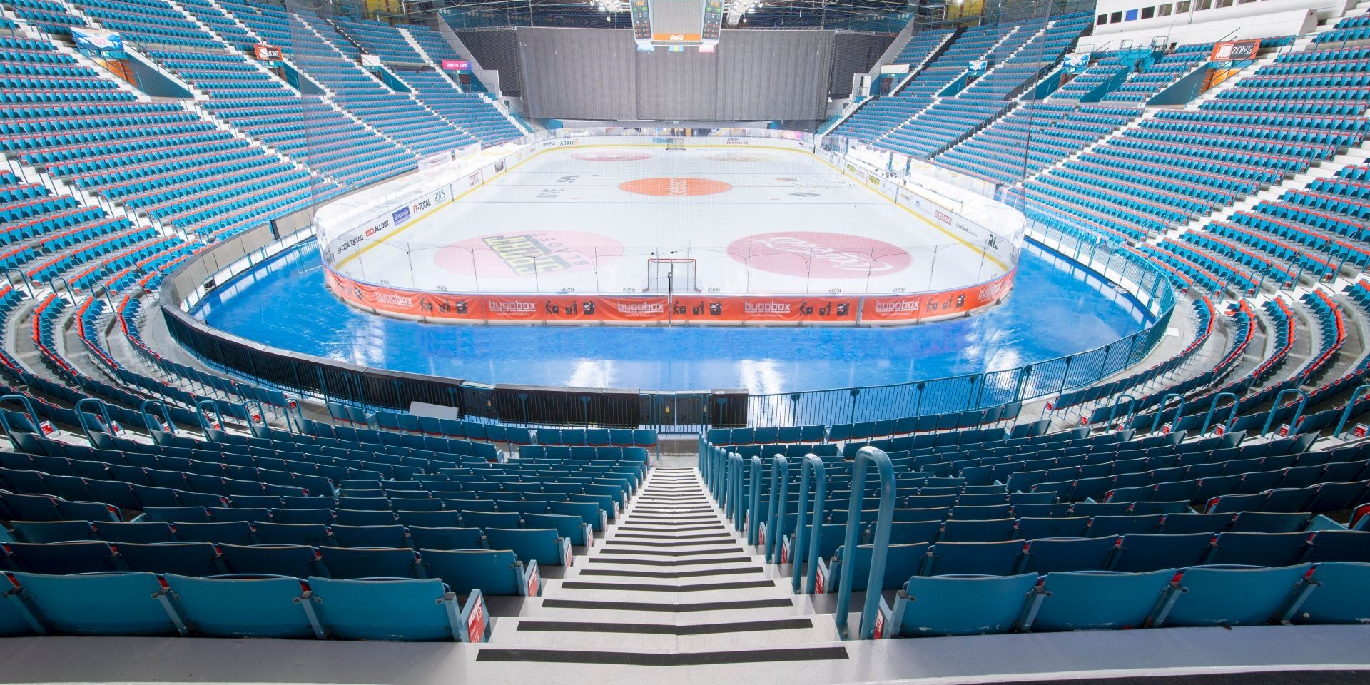 Coating solutions for floor surfaces in sports arenas and ice hockey centres