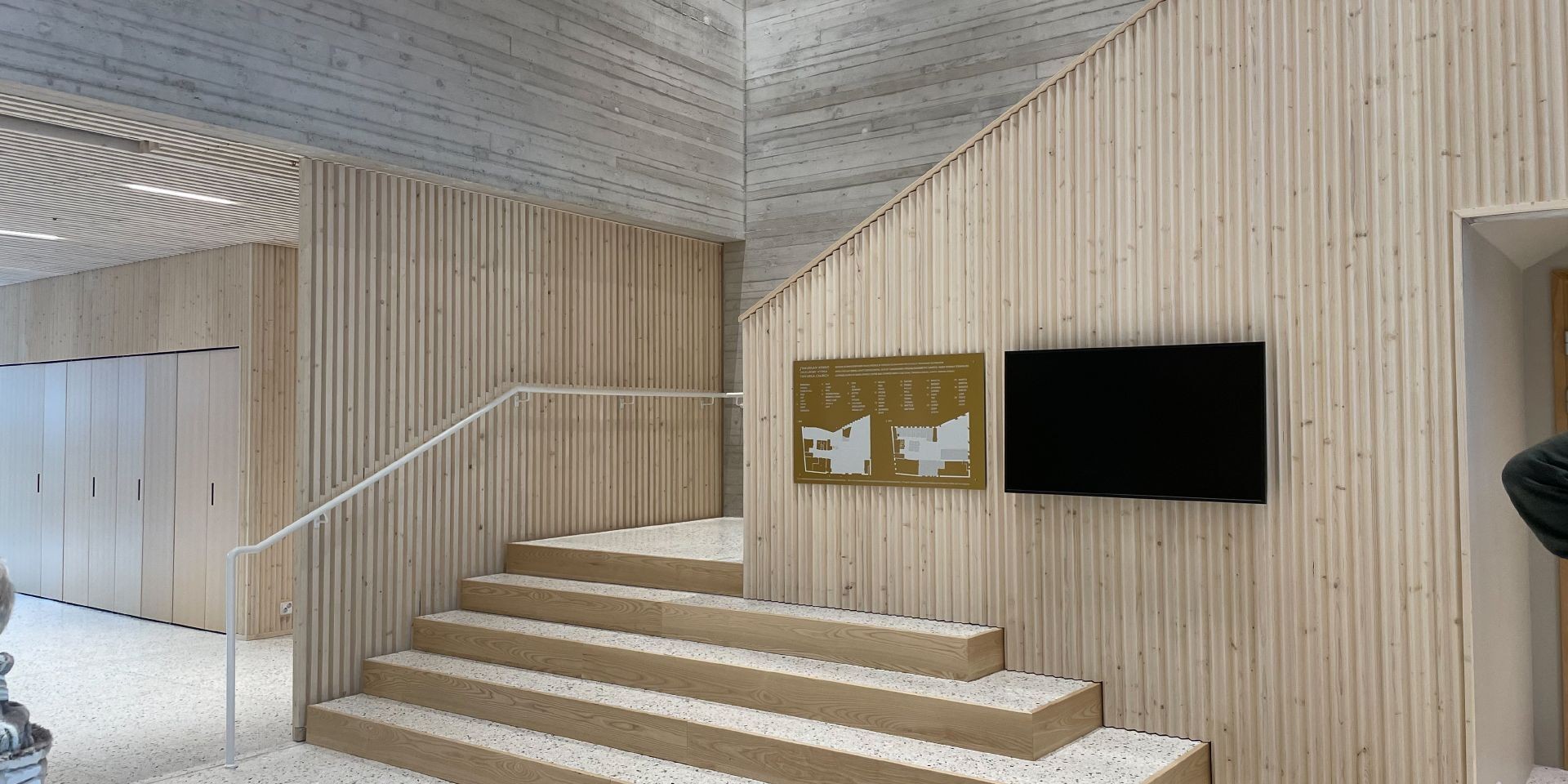 Interior wooden boards