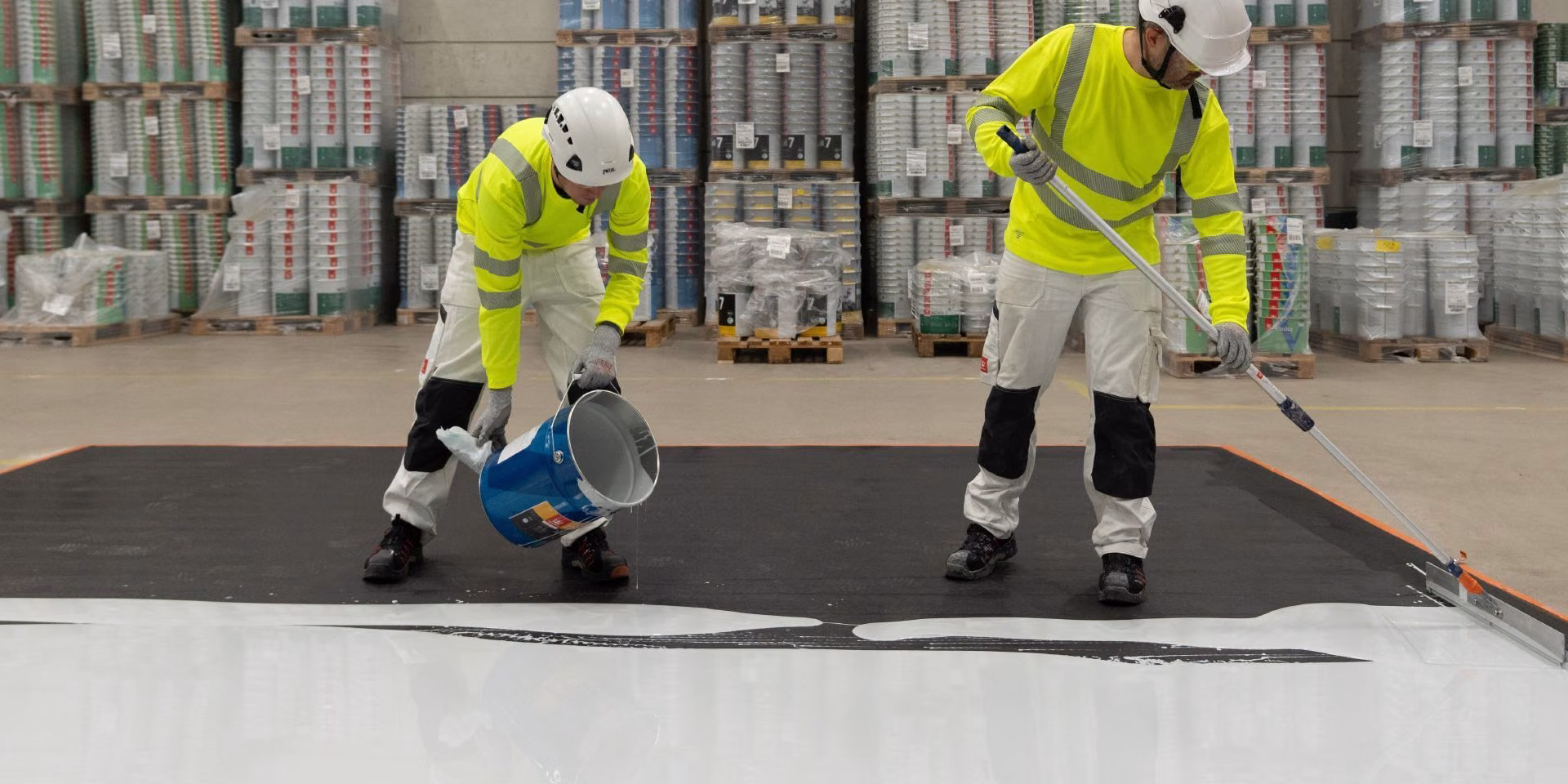 Temafloor PU ESD system