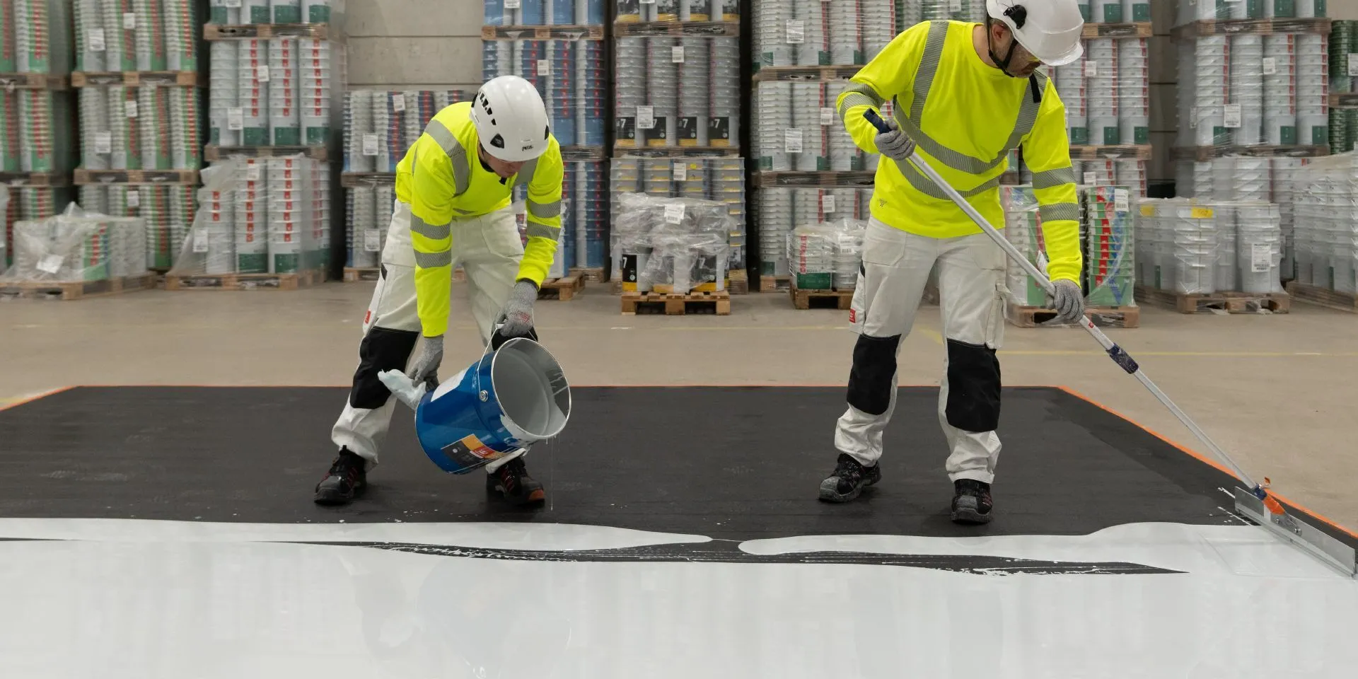 Temafloor PU ESD system