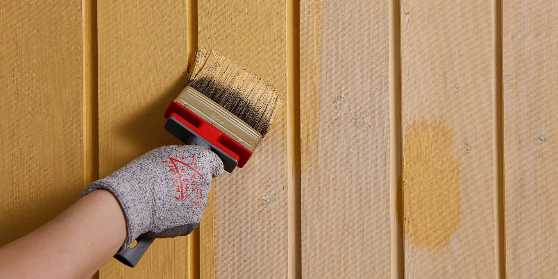 Exterior wall painting