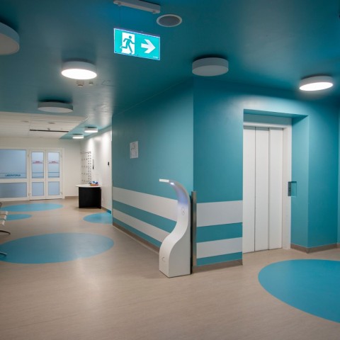 Argentum Plus 20 paint provides a healthy, hygienic finish for hospital’s walls