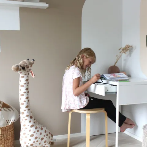 Geometriset kuviot lastenhuoneissa