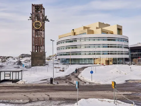 Kiruna clock