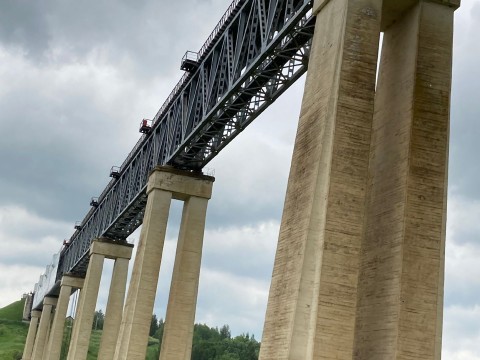 Lyduvėnai Bridge in Lithuania