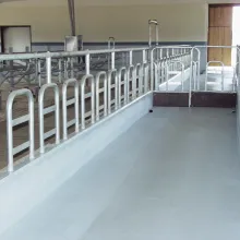 Metal surfaces in farming and agricultural facilities