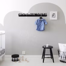 Blackboard wall for kids room