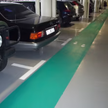 Coating solutions for concrete cycle paths and walkways