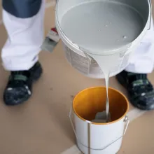 water-borne paint