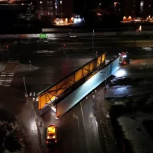 Structures of a bridge in transport