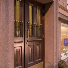 Oak exterior doors