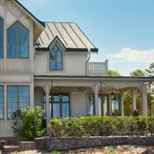 exterior paint for a wooden house