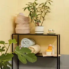bathroom makeover tips by painting