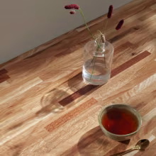 wooden kitchen desk 