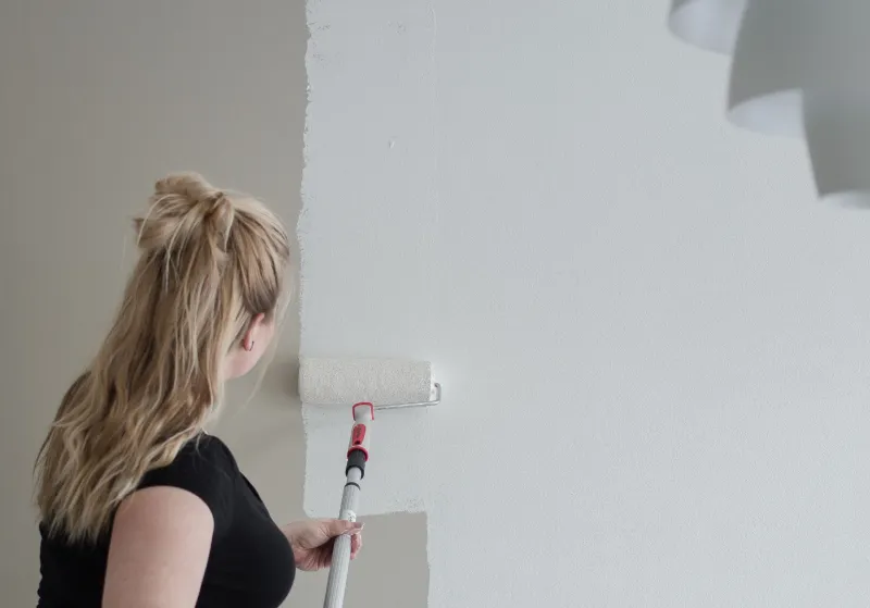 painting the wall