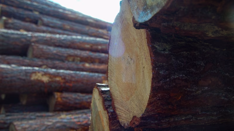 Pile of logs
