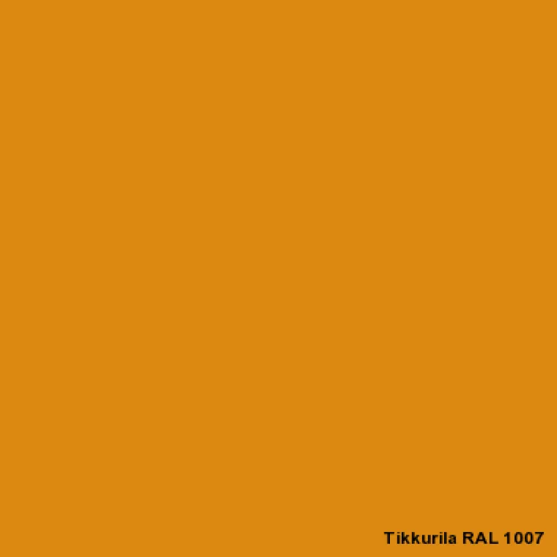 RAL 1007 Daffodil yellow | Tikkurila