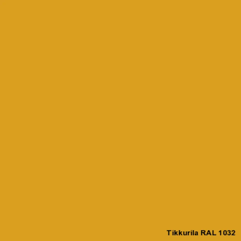 RAL 1032 Broom yellow | Tikkurila